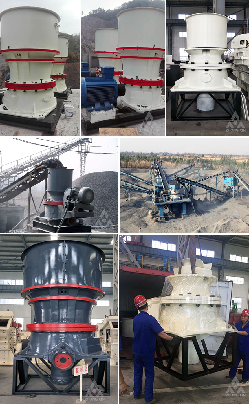 Single cylinder cone crusher